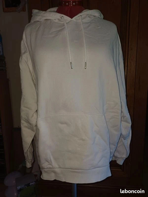 Unisex white hoodie – photo 2